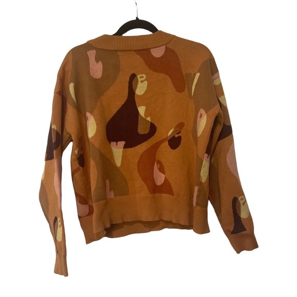 Never Fully Dressed Sweaters | Never Fully Dressed Tan Love Knit Jumper | Color: Orange/Yellow | Size: 12 | Pm-64333495's Closet